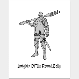 Knights Of The Round Belly Posters and Art